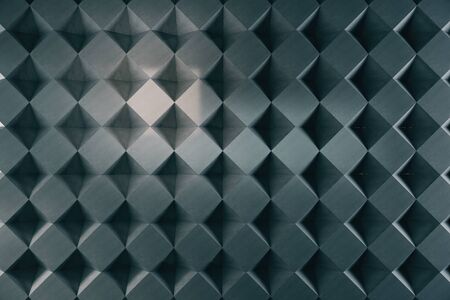 Dark rhombus background/wallpaper. 3D Renderingの写真素材