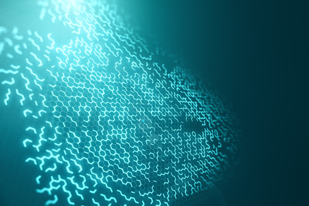 Creative digital honeycomb backdrop. Technology and blockchain concept. 3D Renderingの写真素材