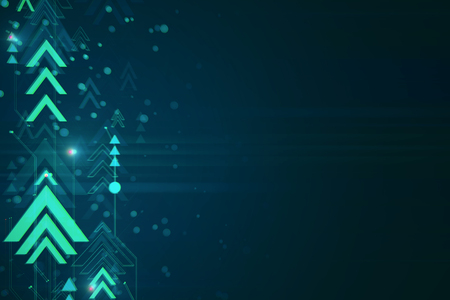 Abstract digital media texture with arrows. Technology and design concept. 3D Renderingの写真素材