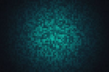Creative digital pixel background. Web design concept. 3D Renderingの写真素材