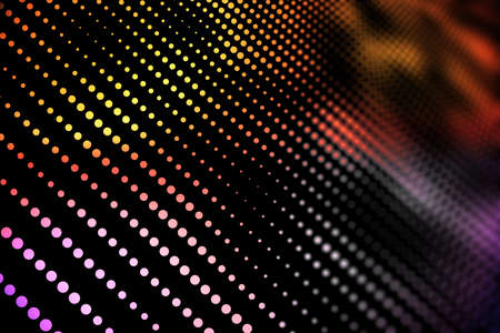 Close Up of seamless halftone dot pattern background. Style and web design concept. Mock up. 3D Renderingの写真素材