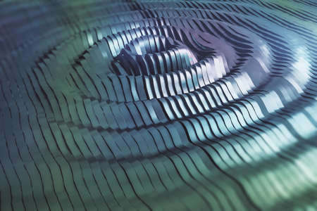 Abstract gray swirl background. Design, abstraction and creativity concept. 3D Rendering