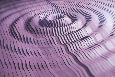Abstract purple swirl background. Design, abstraction and creativity concept. 3D Renderingの写真素材