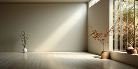 modern bright interiors apartment. Generative AIの素材