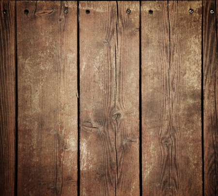 old èrown wooden floor, closeupの写真素材