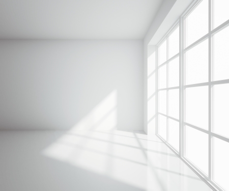 light white room with window light white room with window
