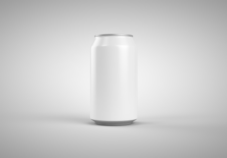 white can isolated on white backgroundの写真素材