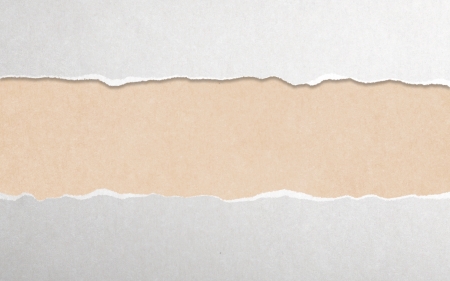 torn paper with white copy spaceの写真素材