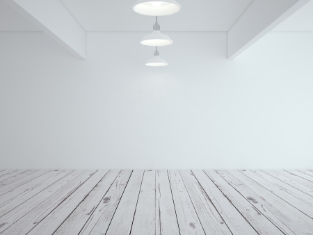 white loft room and wood floor white loft room and wood floor