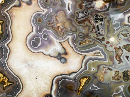 Polished onyx marble surfaces, exotic semi precious modern quartzite structure slice mineral macro...