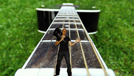 Dedicated to Musicの写真素材