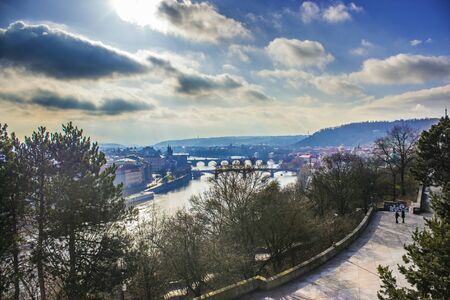 Prague sceneryの写真素材