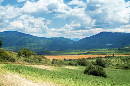 Spring landscapeの写真素材