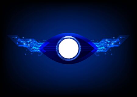 The eye Technologyのイラスト素材
