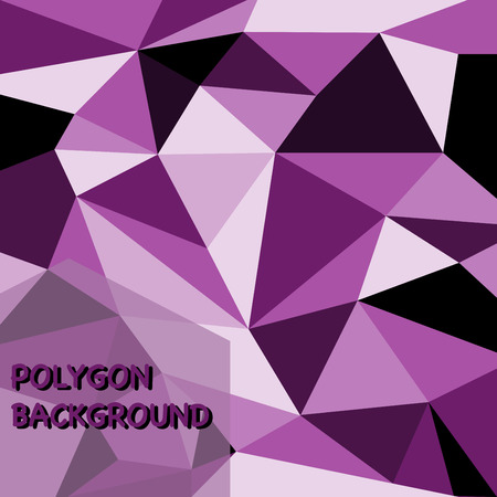 Polygon purple background.のイラスト素材