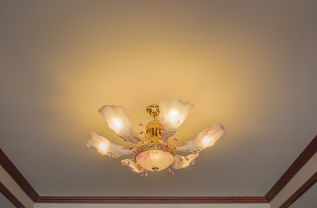 Ceiling lightの写真素材
