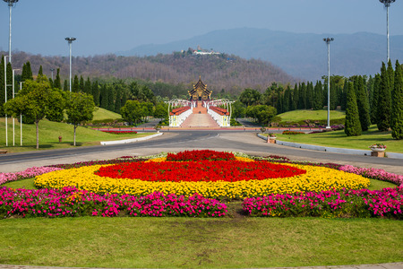 Royal Flora Garden: Attractions in Chiangmai, Thailandの写真素材