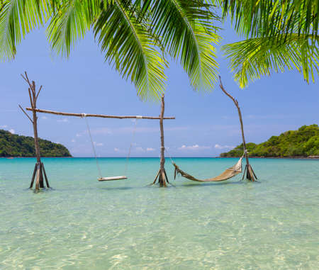 Tropical sea at the beautiful island of Thailand.の写真素材