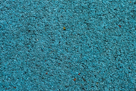 Blue playground soft rubber surfaceの写真素材