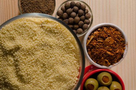 Photo of spices in dishesの写真素材