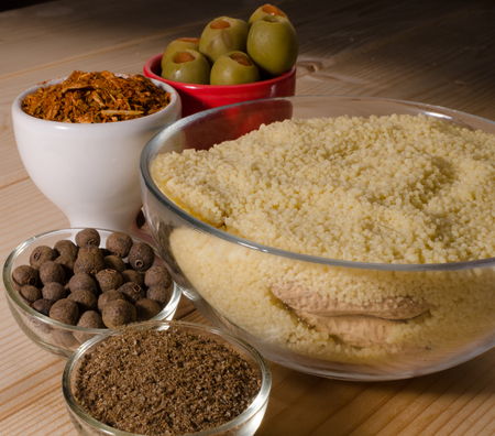 Photo of spices in dishesの写真素材