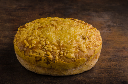 Cheese bread in oven, delish and simple bread