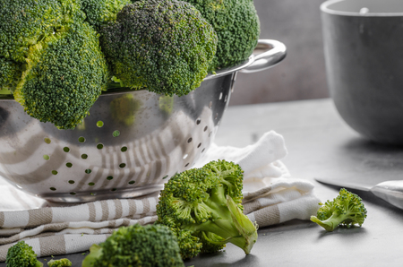 Broccoli vegetable raw pictureの写真素材