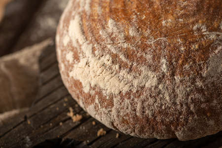 Delicious and beautiful bread from sourdough, all homemadeの写真素材
