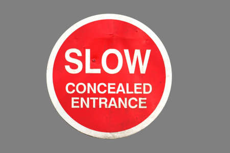 Warning sign の写真素材