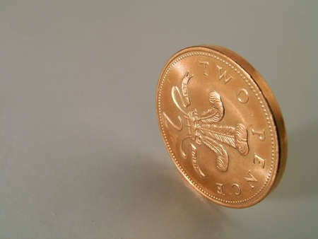 A British two pence piece