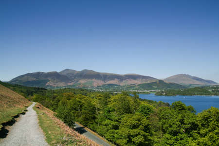 English Lake District Viewの写真素材