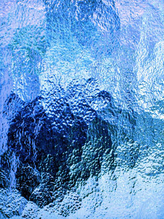 texture of a frosted window painの写真素材