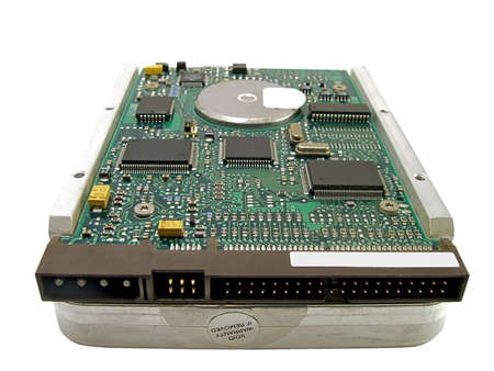 A PC hard drive