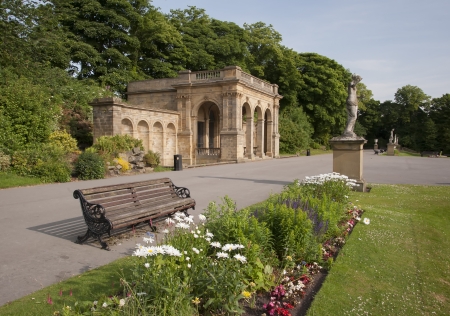 victorian sandstone pavilionの写真素材