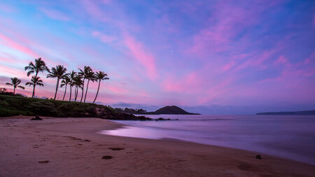 Secret Beach sunriseの写真素材