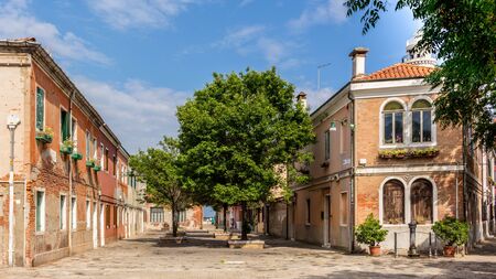 Venice Burano Muranoの写真素材