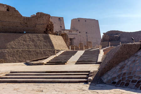 Edfu templeの写真素材