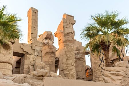 Luxor and Karnak Templeの写真素材