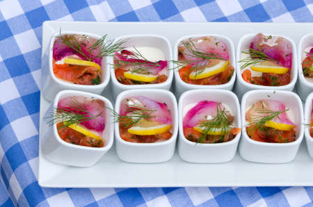 Fish cupsの写真素材