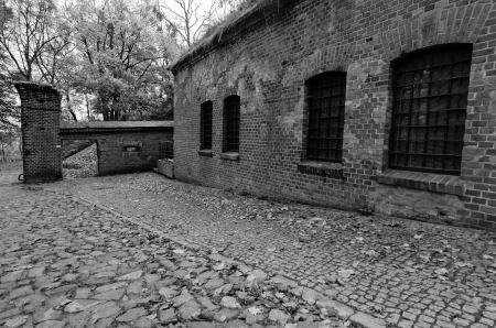 Grodzisko fort barrackの写真素材