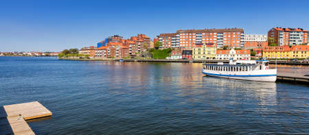 Karlskrona city architecture - sea bay view
