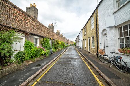 Orchard street buildings in Cambridgeのeditorial素材