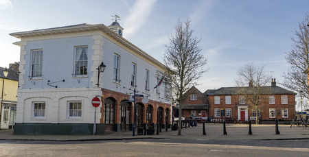 Market Square in central Altonのeditorial素材