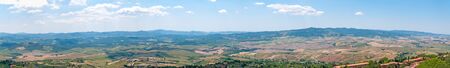 Panorama at Volterraの写真素材