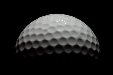 Golfball moonの写真素材