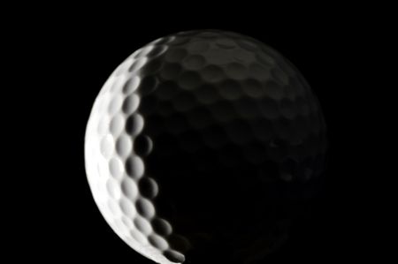 Golfball moonの写真素材