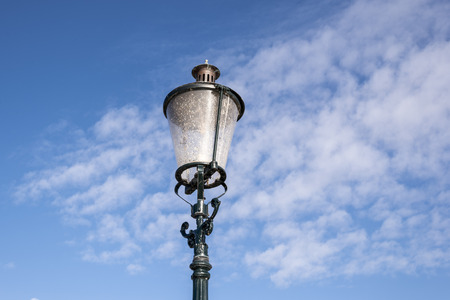 Old street lampの写真素材