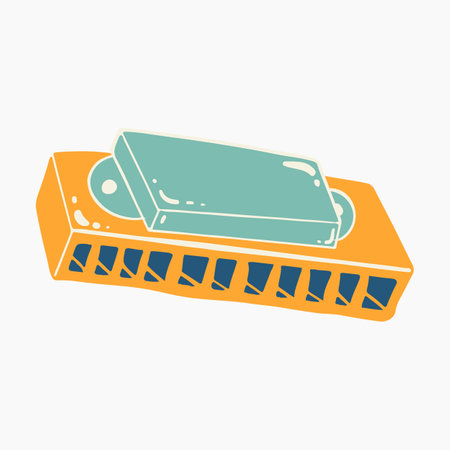 Harmonica Illustration