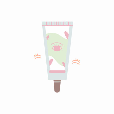 Soft Pastel Beauty Skincare Illustrationのイラスト素材