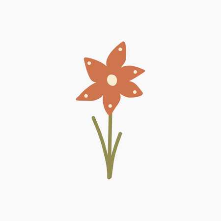 Zephyr Lily Illustrationのイラスト素材